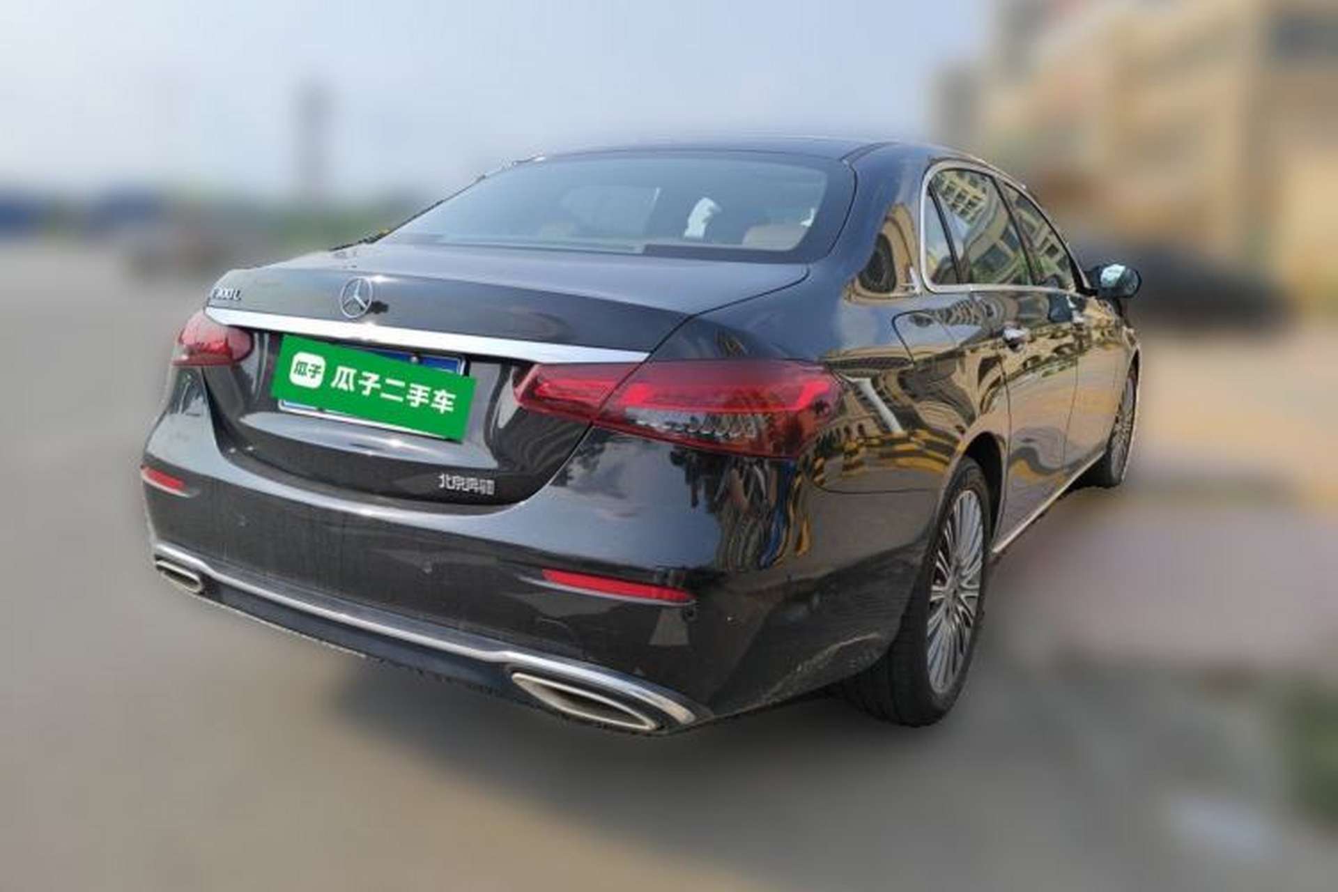 Used Mercedes-Benz E-Class 2021 E 300 L Premium Edition Rear Right 45 Deg