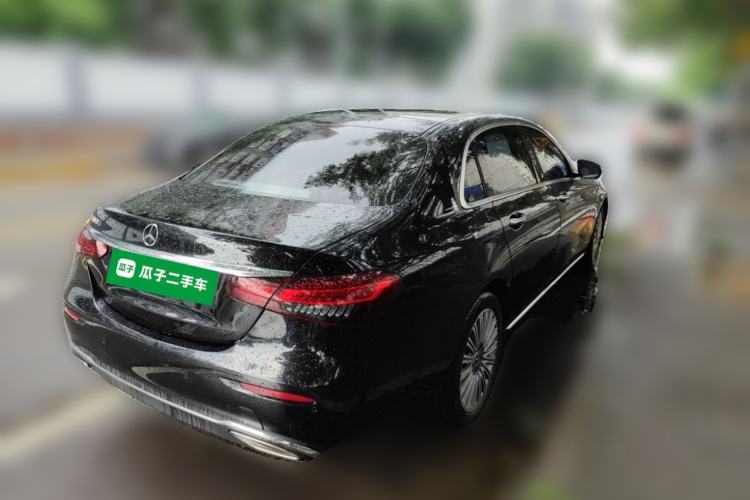 Used Mercedes-Benz E-Class 2021 E 300 L Stylish Model Rear Right 45 Deg