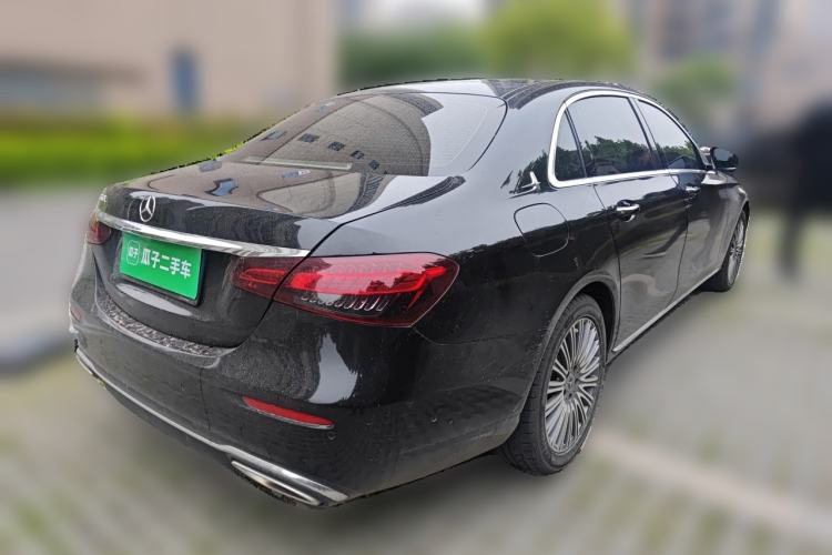 Used Mercedes-Benz E-Class 2021 E 300 L Stylish Model Rear Right 45 Deg