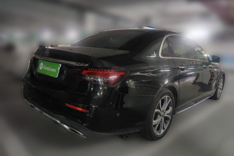 Used Mercedes-Benz E-Class 2021 E 300 L Sporty and Stylish Model Rear Right 45 Deg