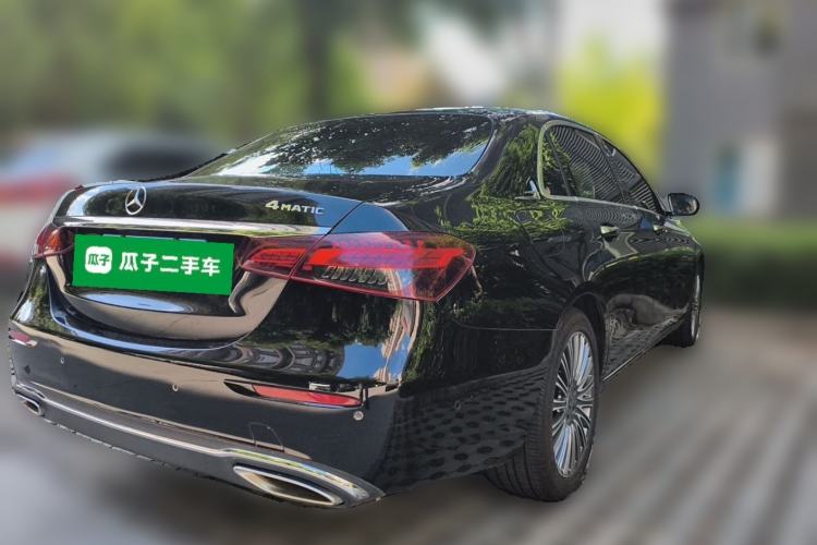 Used Mercedes-Benz E-Class 2021 E 300 L Stylish Model Rear Right 45 Deg