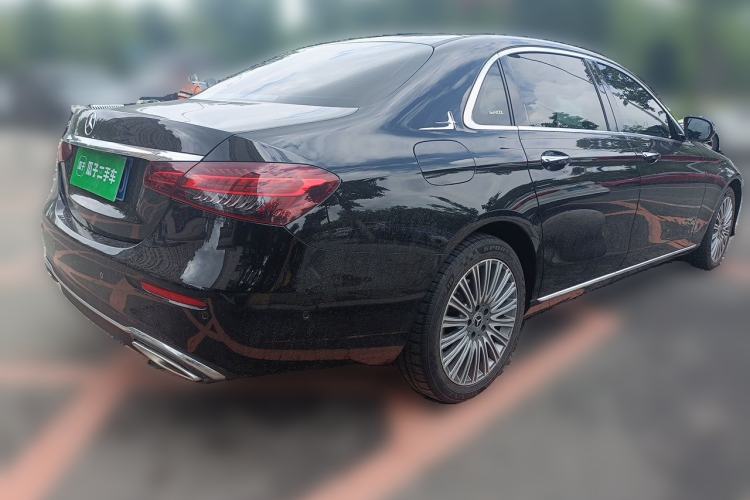 Used Mercedes-Benz E-Class 2021 E 300 L Stylish Model Rear Right 45 Deg