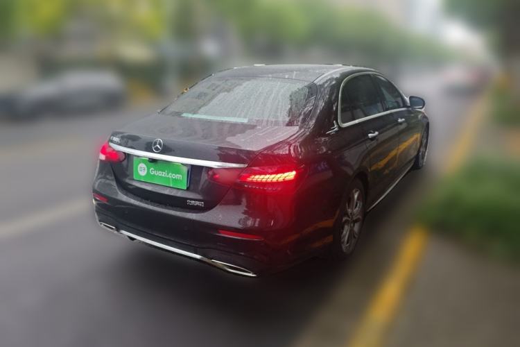 Used Mercedes-Benz E-Class 2021 E 300 L Sport Luxury Edition Rear Right 45 Deg