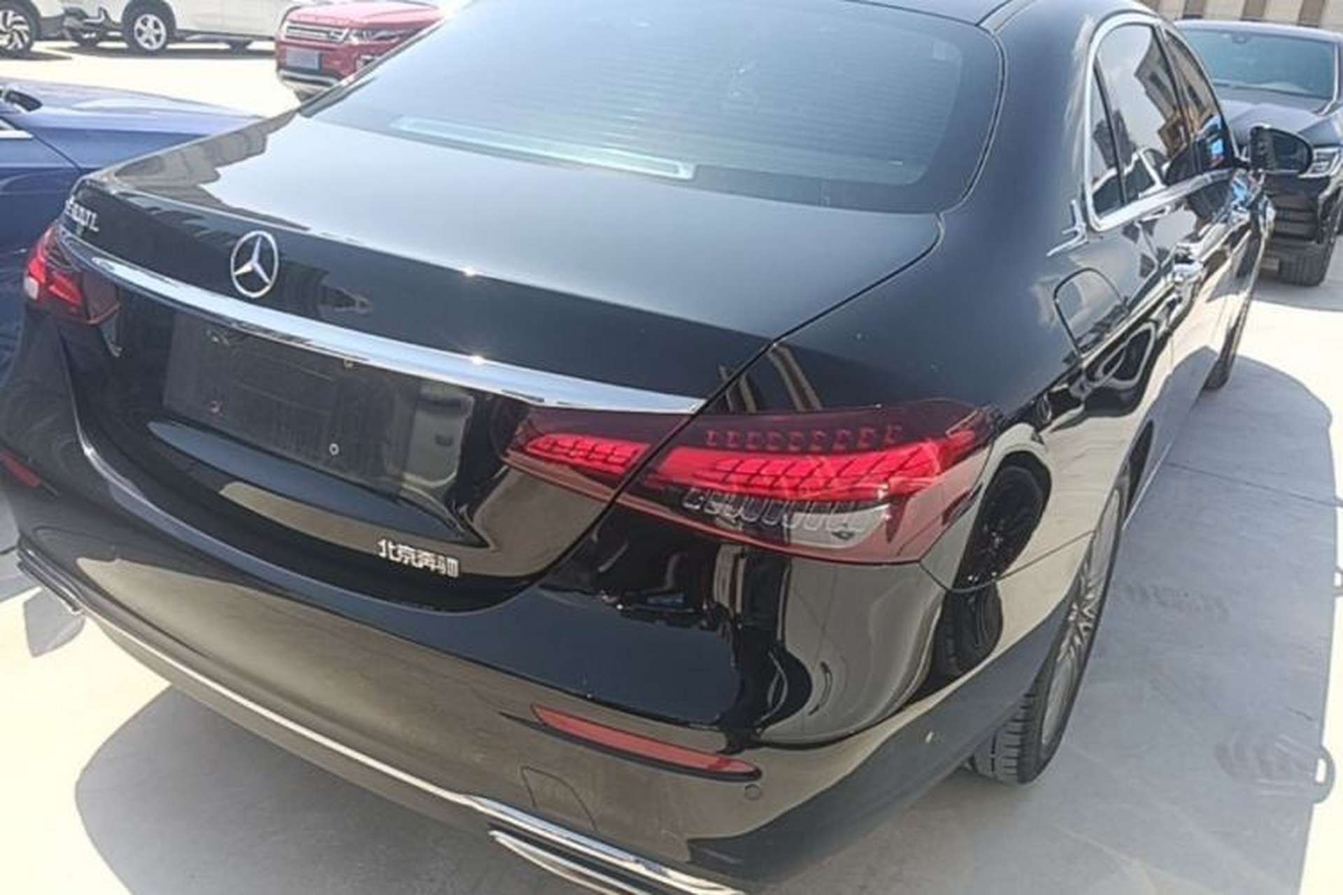 Used Mercedes-Benz E-Class 2021 E 300 L Stylish Model Rear Right 45 Deg