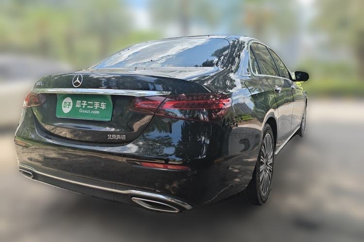 Used Mercedes-Benz E-Class 2021 E 300 L Premium Edition Rear Right 45 Deg