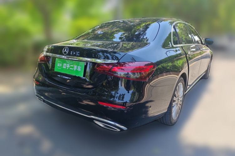 Used Mercedes-Benz E-Class 2021 E 300 L Stylish Model Rear Right 45 Deg