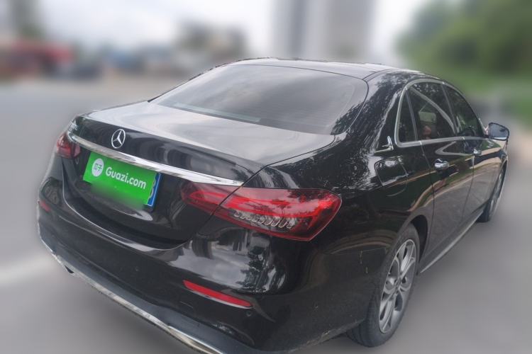 Used Mercedes-Benz E-Class 2021 E 300 L Sporty and Stylish Model Rear Right 45 Deg