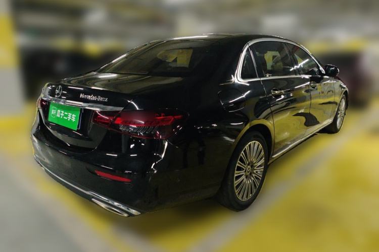 Used Mercedes-Benz E-Class 2021 E 300 L Stylish Model Rear Right 45 Deg