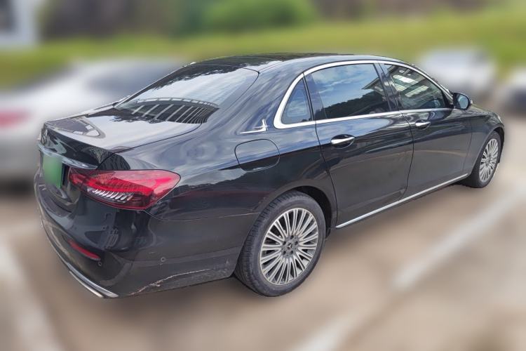 Used Mercedes-Benz E-Class 2021 E 300 L Stylish Model Rear Right 45 Deg