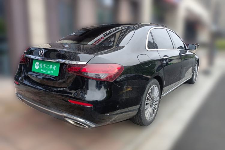 Used Mercedes-Benz E-Class 2021 E 300 L Luxury Model Rear Right 45 Deg