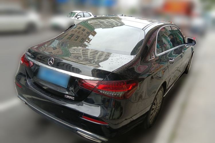 Used Mercedes-Benz E-Class 2021 E 300 L Stylish Model Rear Right 45 Deg