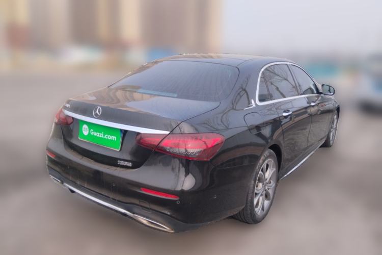 Used Mercedes-Benz E-Class 2021 E 300 L Sporty and Stylish Model Rear Right 45 Deg