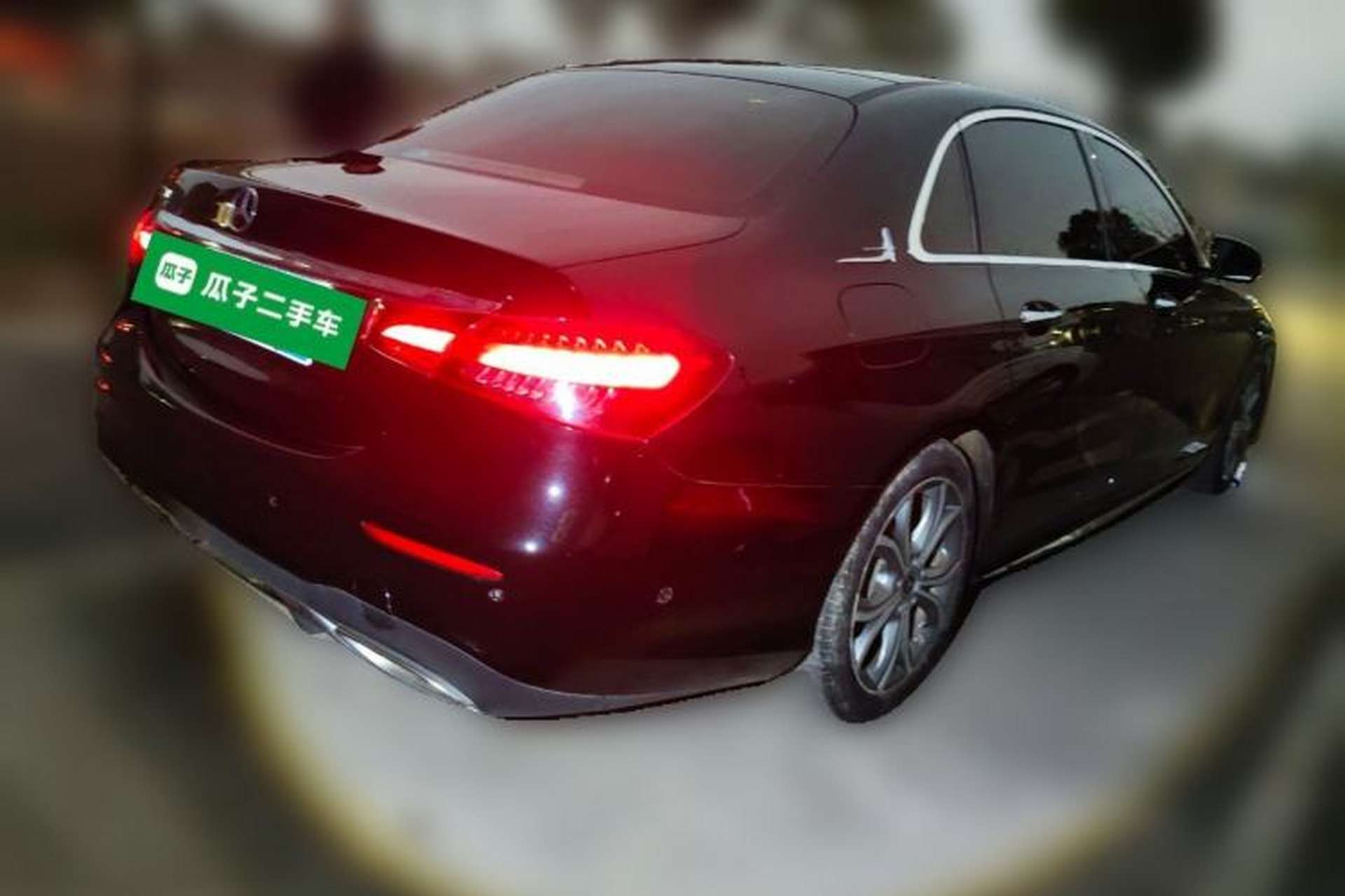 Used Mercedes-Benz E-Class 2021 E 300 L Luxury Model Rear Right 45 Deg