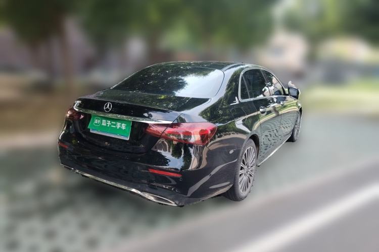 Used Mercedes-Benz E-Class 2021 E 300 L Stylish Model Rear Right 45 Deg