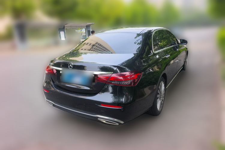 Used Mercedes-Benz E-Class 2021 E 300 L Luxury Model Rear Right 45 Deg
