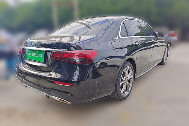 Used Mercedes-Benz E-Class 2021 E 300 L Sporty and Stylish Model Rear Right 45 Deg