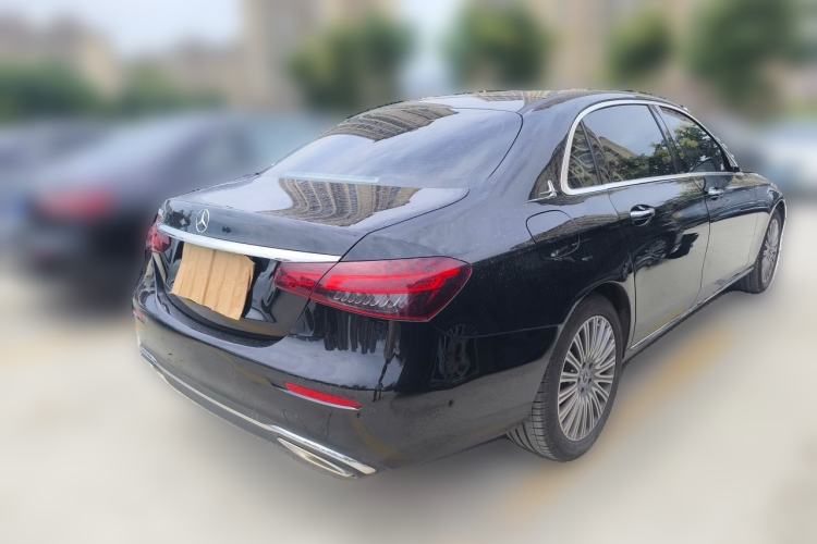 Used Mercedes-Benz E-Class 2021 E 300 L Stylish Model Rear Right 45 Deg