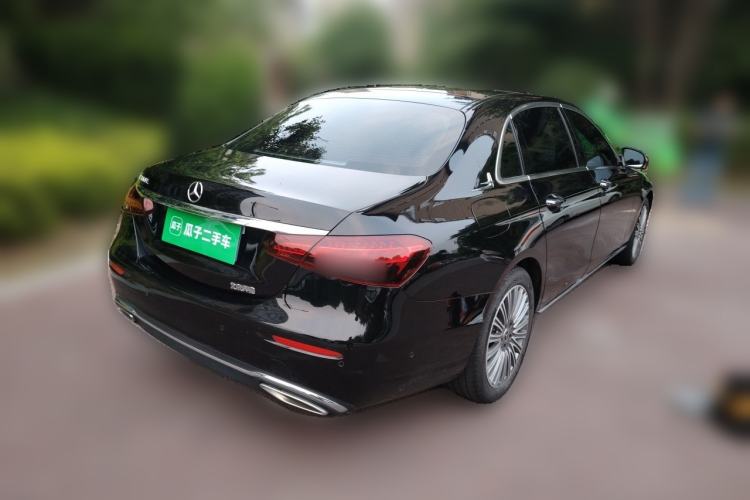 Used Mercedes-Benz E-Class 2021 E 300 L Stylish Model Rear Right 45 Deg