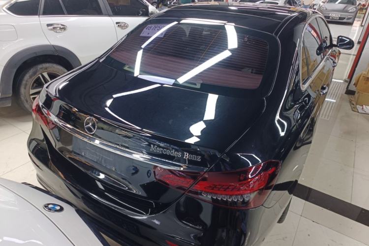 Used Mercedes-Benz E-Class 2021 E 300 L Stylish Model Rear Right 45 Deg