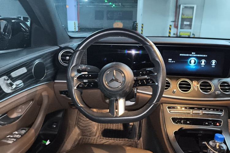 Used Mercedes-Benz E-Class 2021 E 300 L Sporty and Stylish Model Steering Wheel