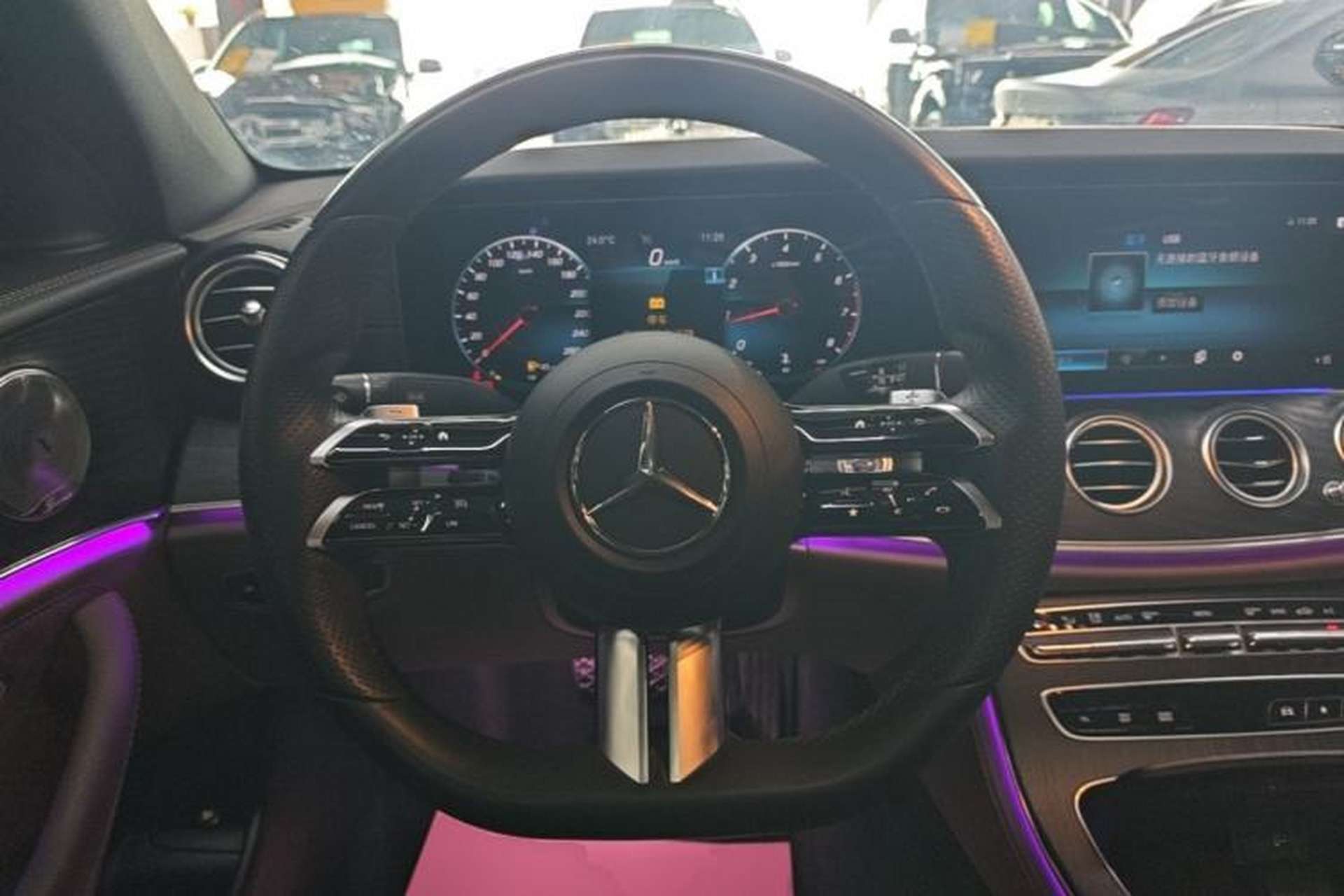 Used Mercedes-Benz E-Class 2021 Restyled E 300 L Sporty and Stylish Edition Steering Wheel