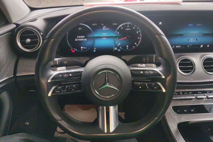 Used Mercedes-Benz E-Class 2021 E 300 L Sporty and Stylish Model Steering Wheel