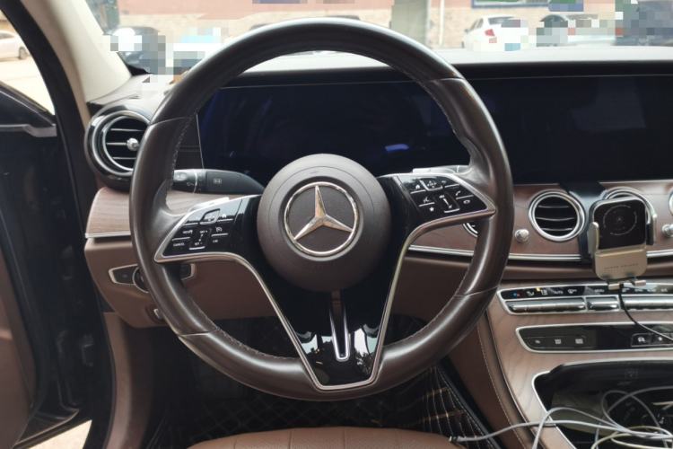 Used Mercedes-Benz E-Class 2021 Facelift E 300 L Stylish Edition Steering Wheel