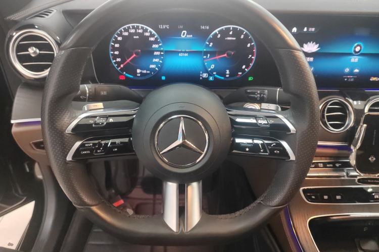 Used Mercedes-Benz E-Class 2021 E 300 L Sporty and Stylish Model Steering Wheel