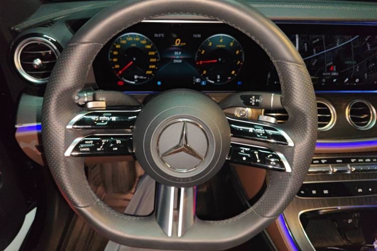 Used Mercedes-Benz E-Class 2021 E 300 L Sporty and Stylish Model Steering Wheel