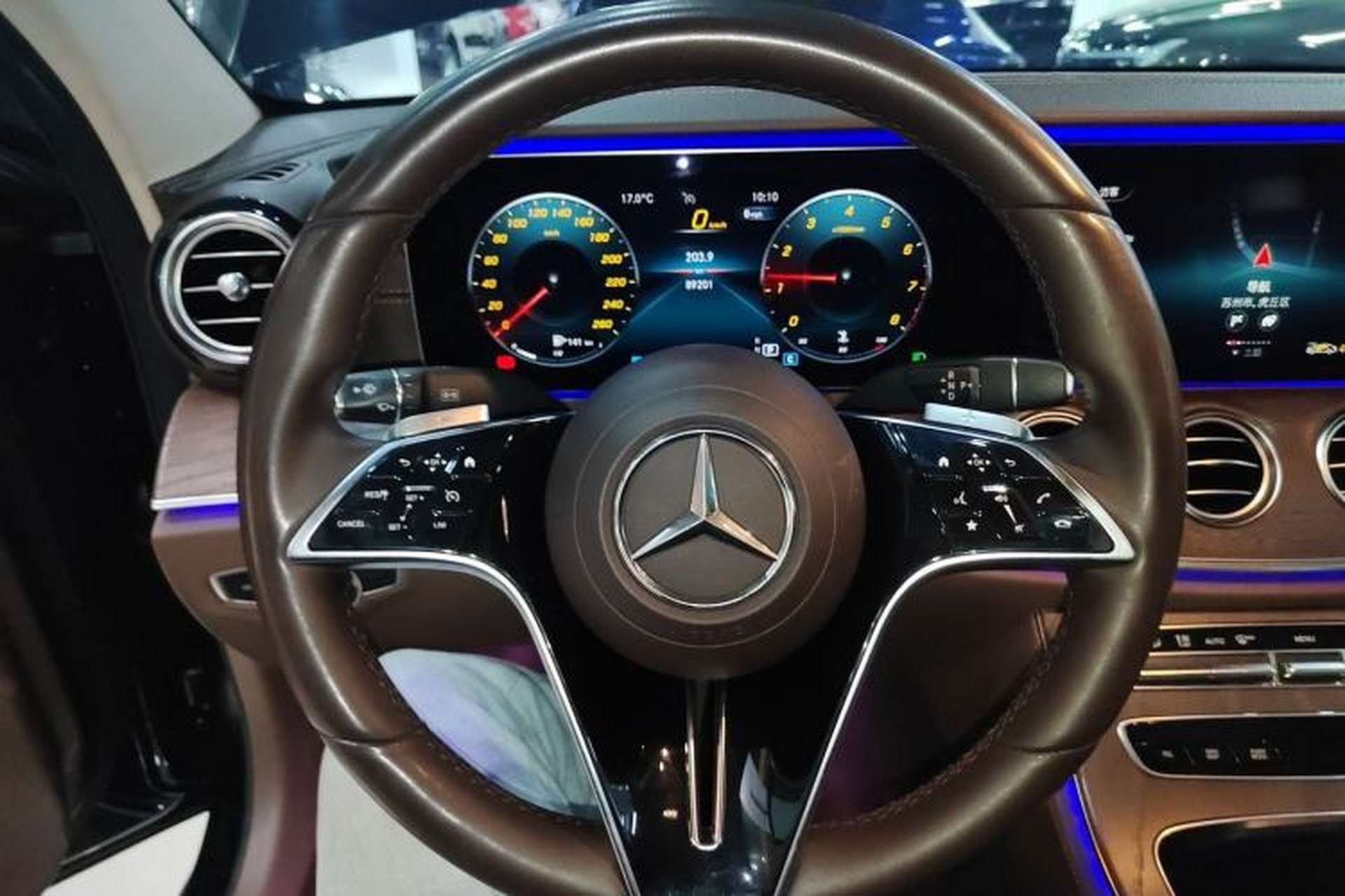 Used Mercedes-Benz E-Class 2021 E 300 L Luxury Model Steering Wheel