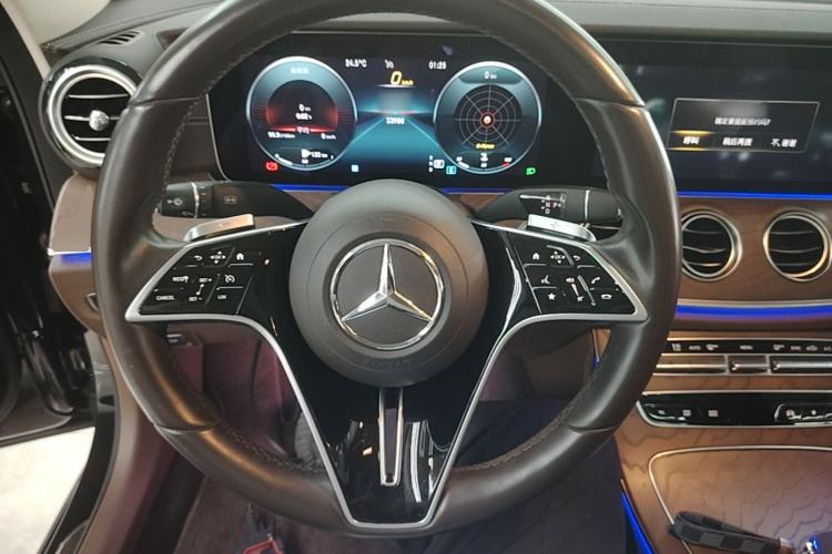Used Mercedes-Benz E-Class 2021 Facelift E 300 L Stylish Edition Steering Wheel