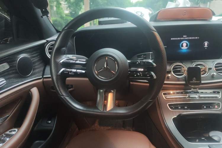 Used Mercedes-Benz E-Class 2021 E 300 L Sporty and Stylish Model Steering Wheel