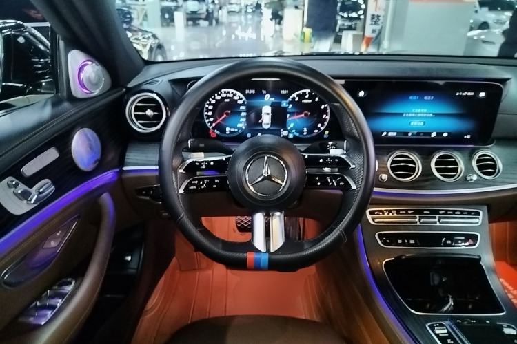 Used Mercedes-Benz E-Class 2021 E 300 L Sporty and Stylish Model Steering Wheel