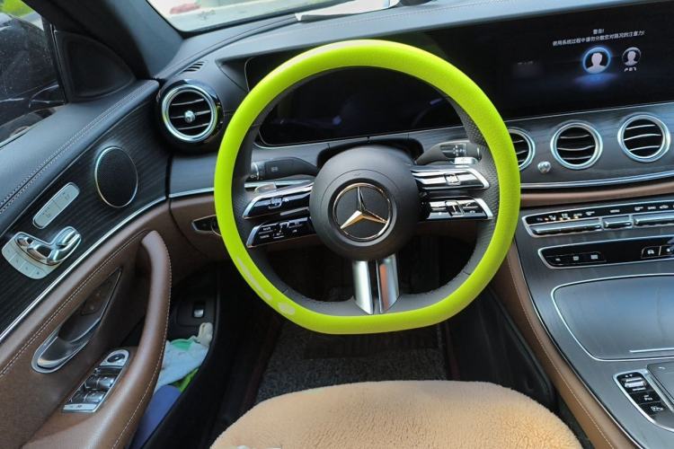 Used Mercedes-Benz E-Class 2021 E 300 L Sporty and Stylish Model Steering Wheel