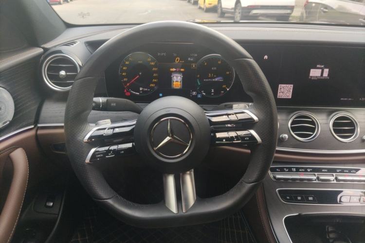 Used Mercedes-Benz E-Class 2021 E 300 L Sporty and Stylish Model Steering Wheel