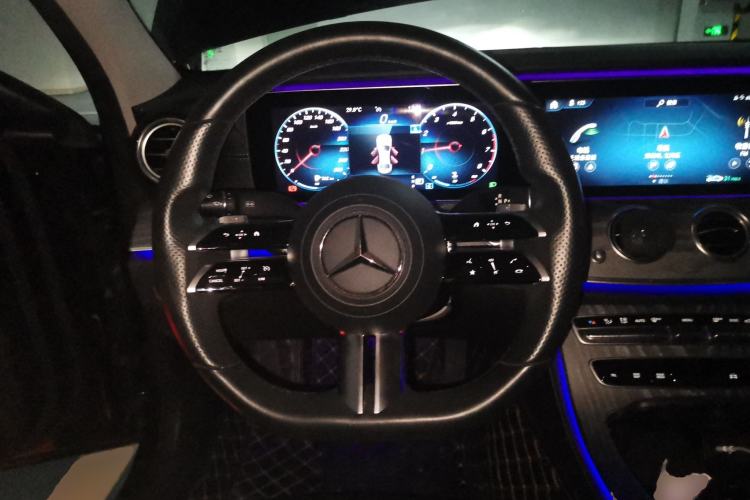 Used Mercedes-Benz E-Class 2021 E 300 L Sporty and Stylish Model Steering Wheel