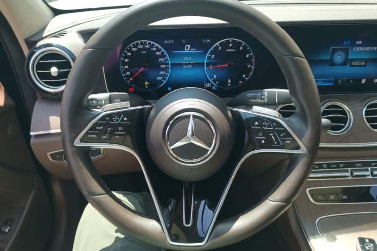 Used Mercedes-Benz E-Class 2021 Facelift E 300 L Stylish Edition Steering Wheel