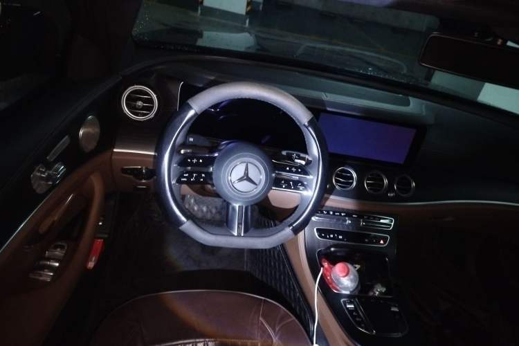 Used Mercedes-Benz E-Class 2021 Restyled E 300 L Sporty and Stylish Edition Steering Wheel