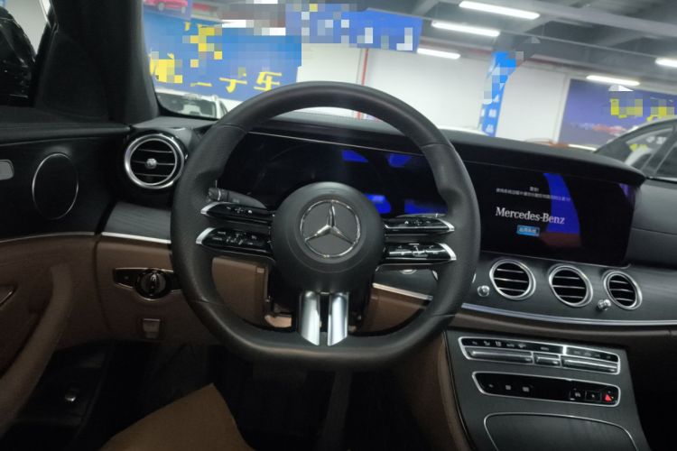Used Mercedes-Benz E-Class 2021 E 300 L Sporty and Stylish Model Steering Wheel