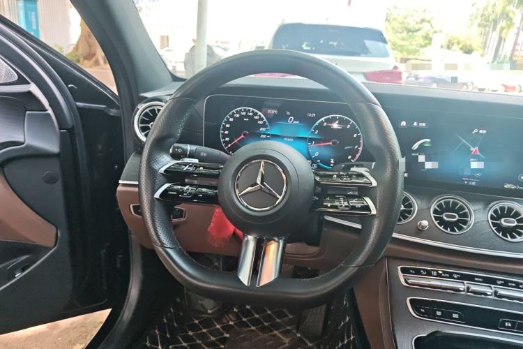 Used Mercedes-Benz E-Class 2021 E 300 L Sporty and Stylish Model Steering Wheel