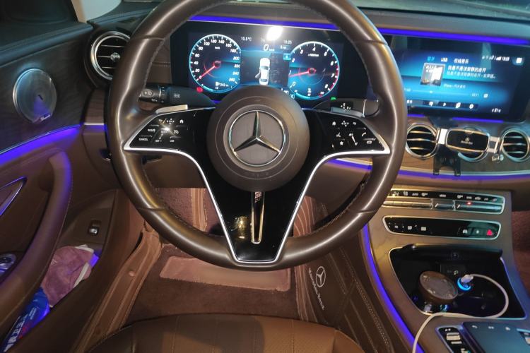 Used Mercedes-Benz E-Class 2021 E 300 L Stylish Model Steering Wheel