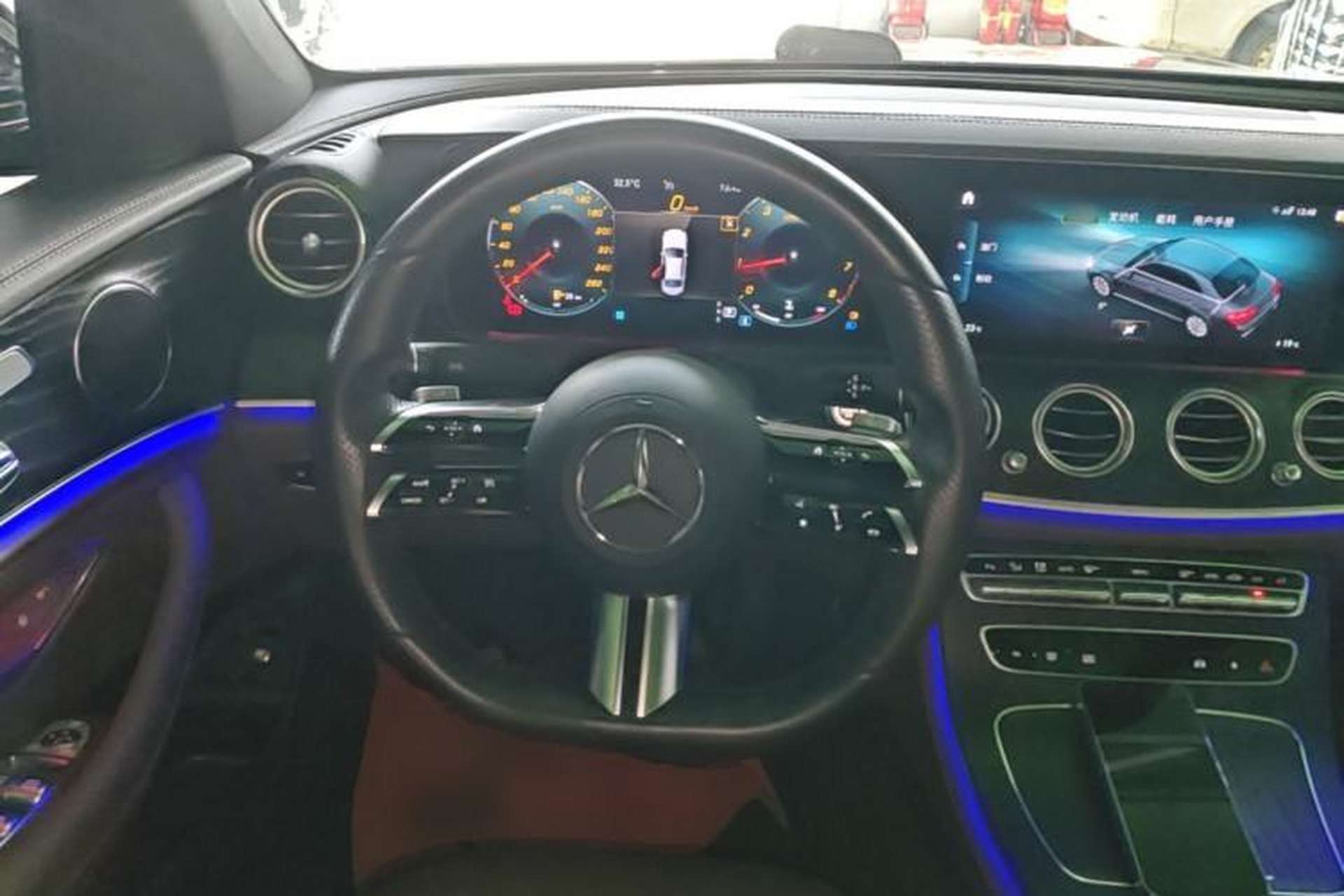Used Mercedes-Benz E-Class 2021 Restyled E 300 L Sporty and Stylish Edition Steering Wheel