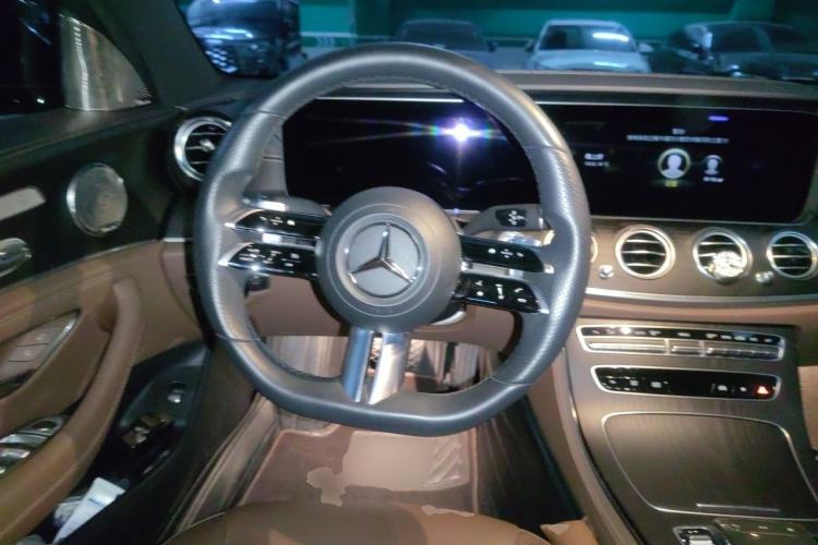 Used Mercedes-Benz E-Class 2021 E 300 L Sporty and Stylish Model Steering Wheel