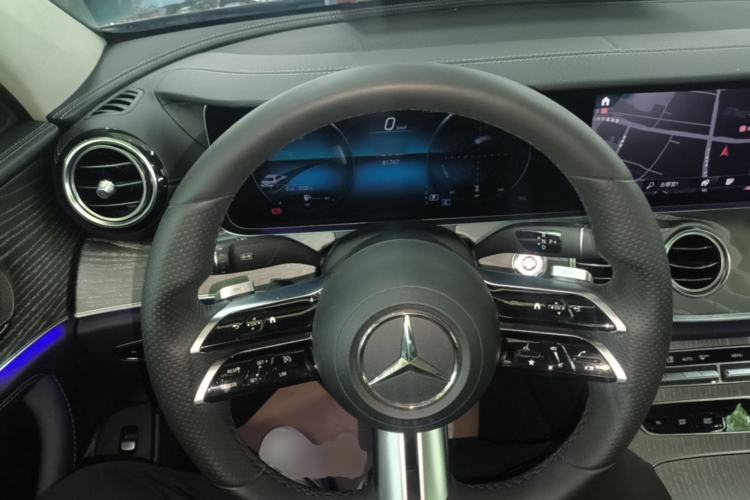 Used Mercedes-Benz E-Class 2021 E 300 L Sporty and Stylish Model Steering Wheel