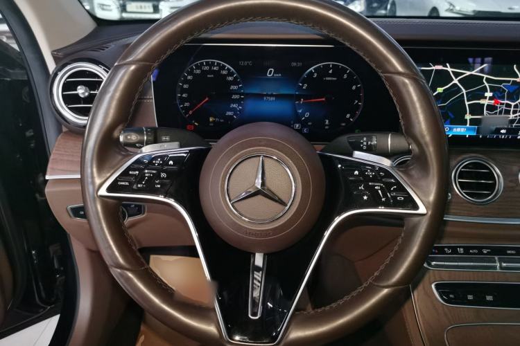 Used Mercedes-Benz E-Class 2021 Facelift E 300 L Stylish Edition Steering Wheel