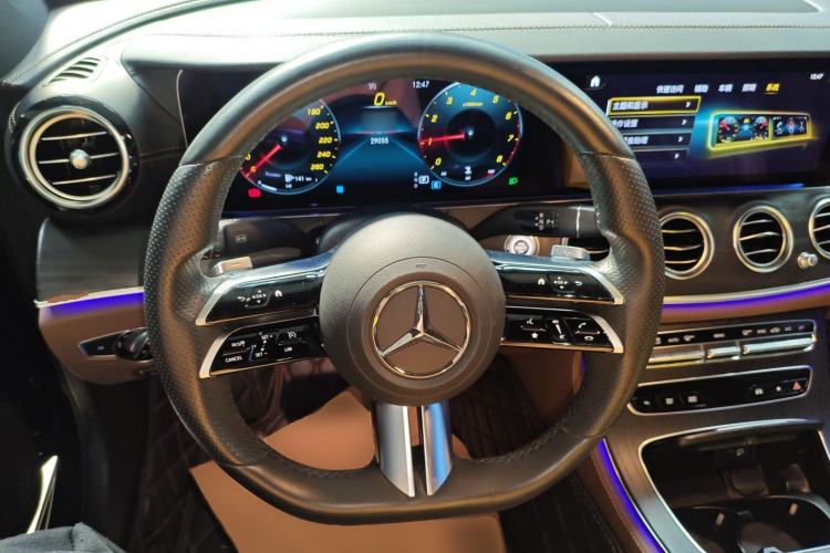 Used Mercedes-Benz E-Class 2021 Facelift E 260 L Sport Edition Steering Wheel