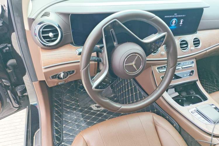 Used Mercedes-Benz E-Class 2021 Facelift E 300 L Stylish Edition Steering Wheel