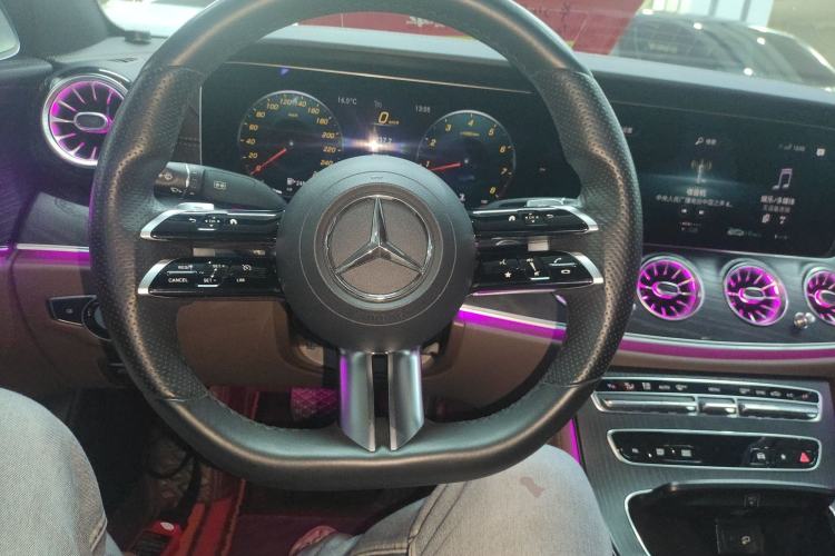 Used Mercedes-Benz E-Class 2021 E 300 L Sporty and Stylish Model Steering Wheel
