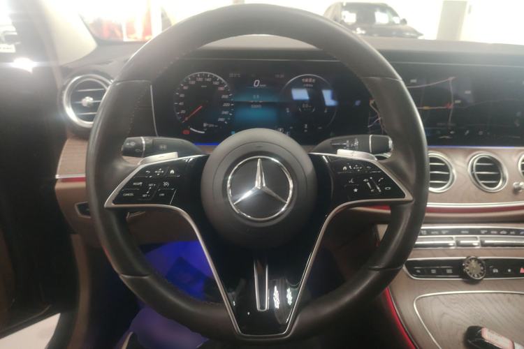Used Mercedes-Benz E-Class 2021 Facelift E 300 L Stylish Edition Steering Wheel