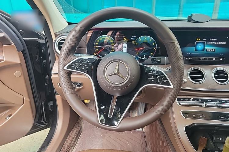 Used Mercedes-Benz E-Class 2021 E 300 L Luxury Model Steering Wheel